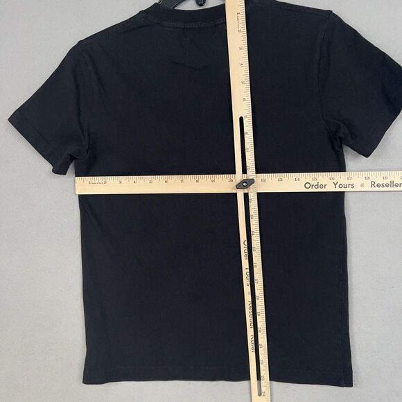 Disney Hong Kong Shirt Womens Small Black Glow in Dark Minnie Mouse Disneyland - Picture 9 of 14